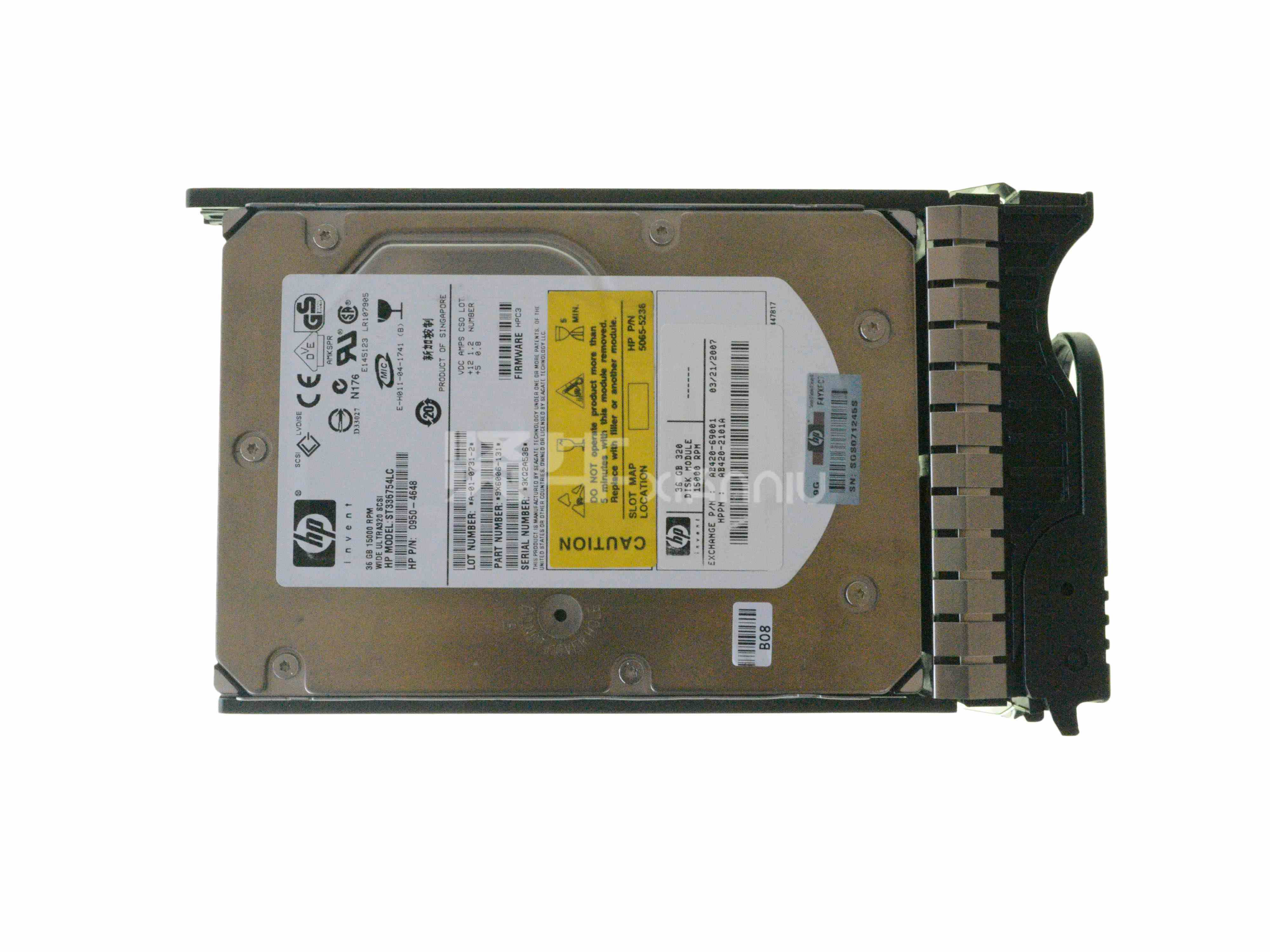 HP 36GB 15K 3.5 U320 SCSI 硬盘 AB420-69001