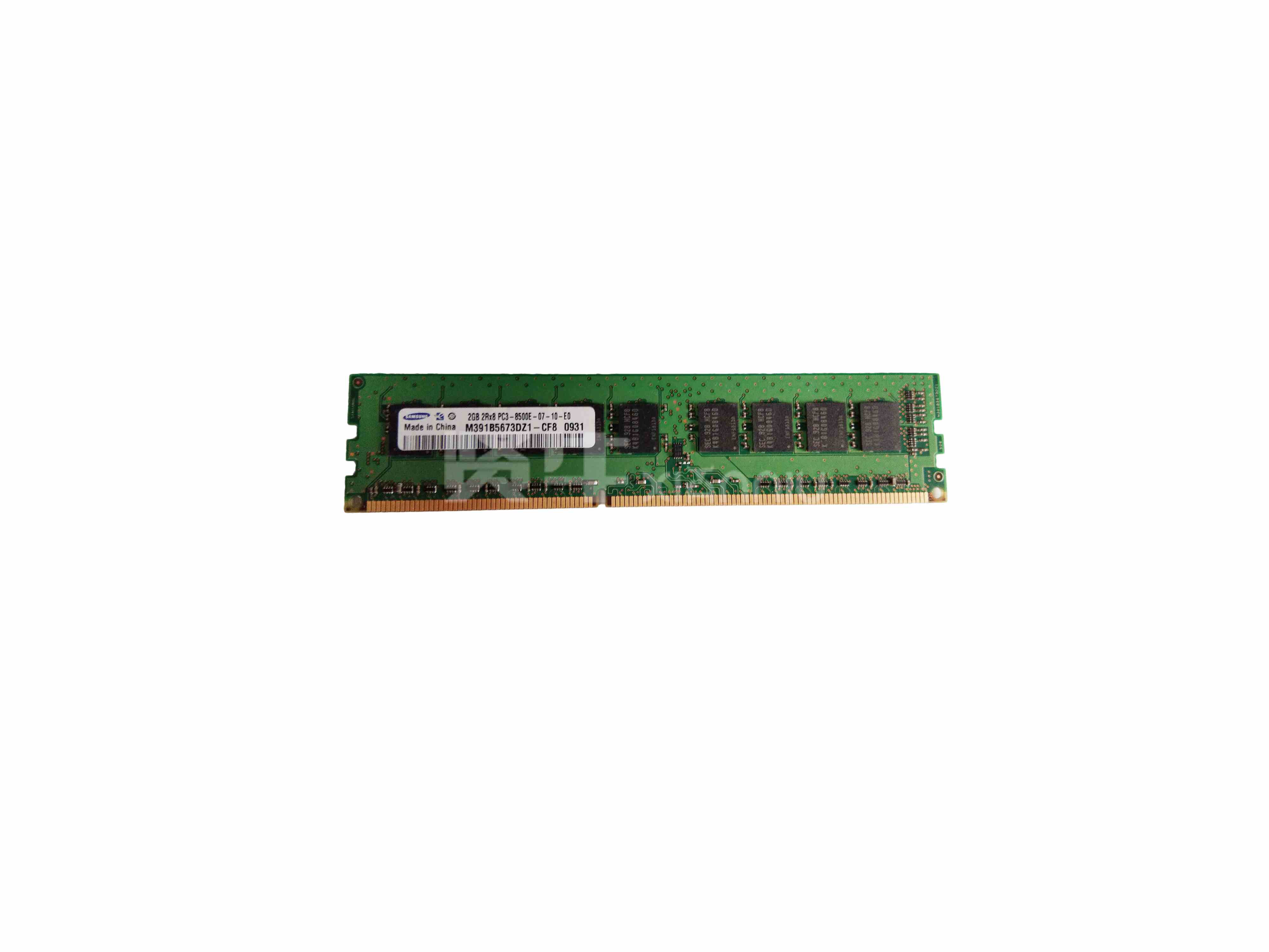 三星2GB 2RX8 PC3-8500E-07-10-E1 内存DDR3 ECC M391B5673DZ1-CF8