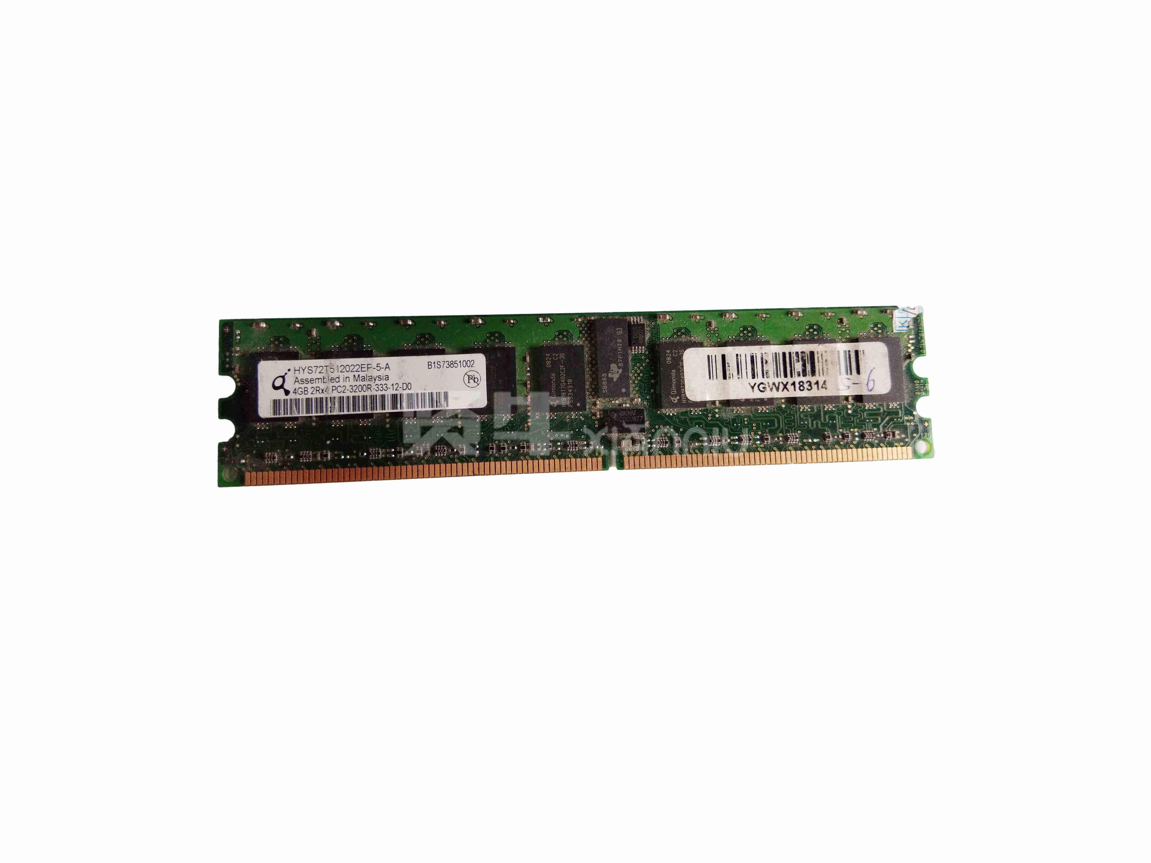 戴尔 英飞凌 1gb ddr2 pc2-3200 套 2Hys72t128000hr-5-a