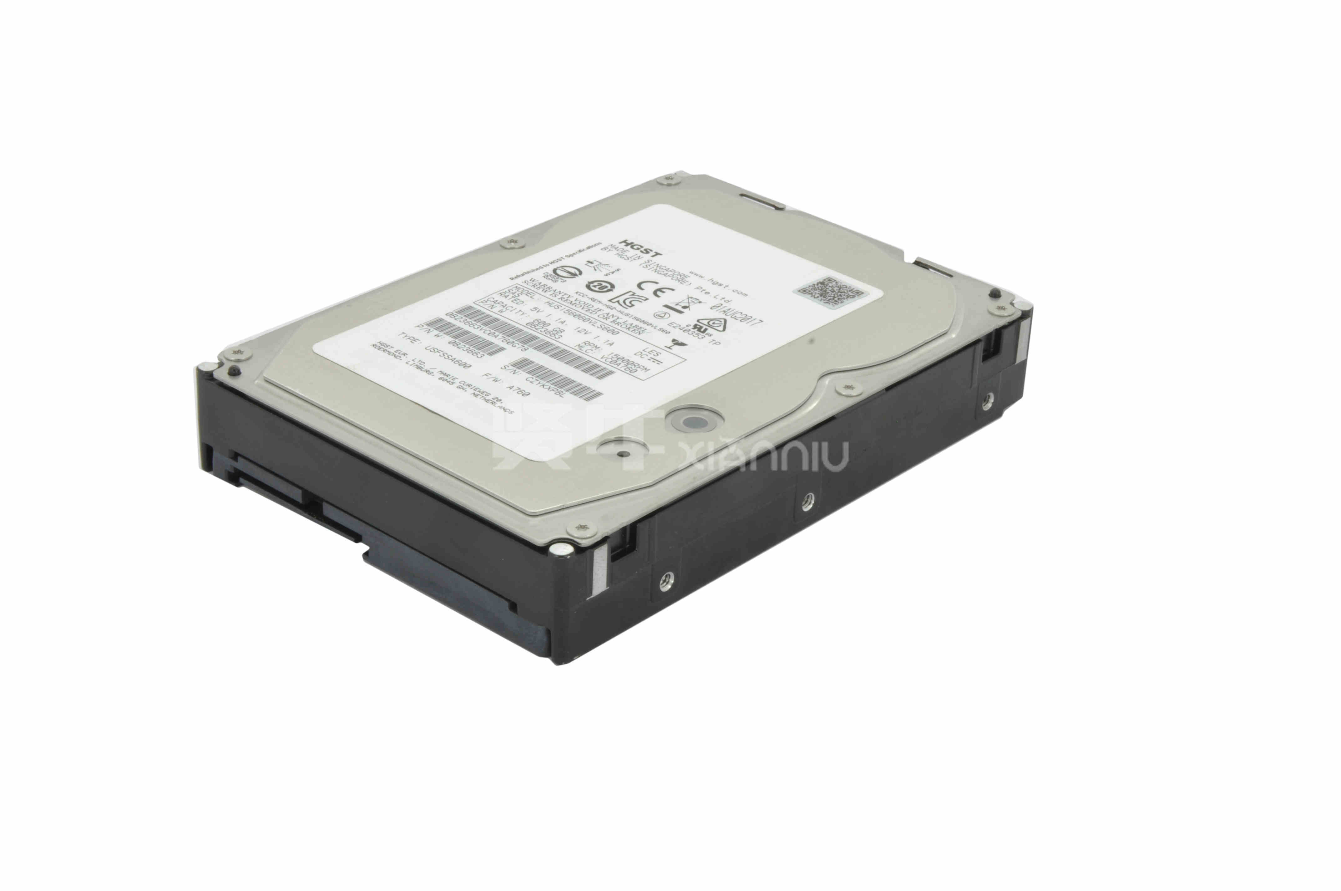 HGST/日立 SAS 600G 15K 3.5寸 服务器硬盘  HUS156060VLS600