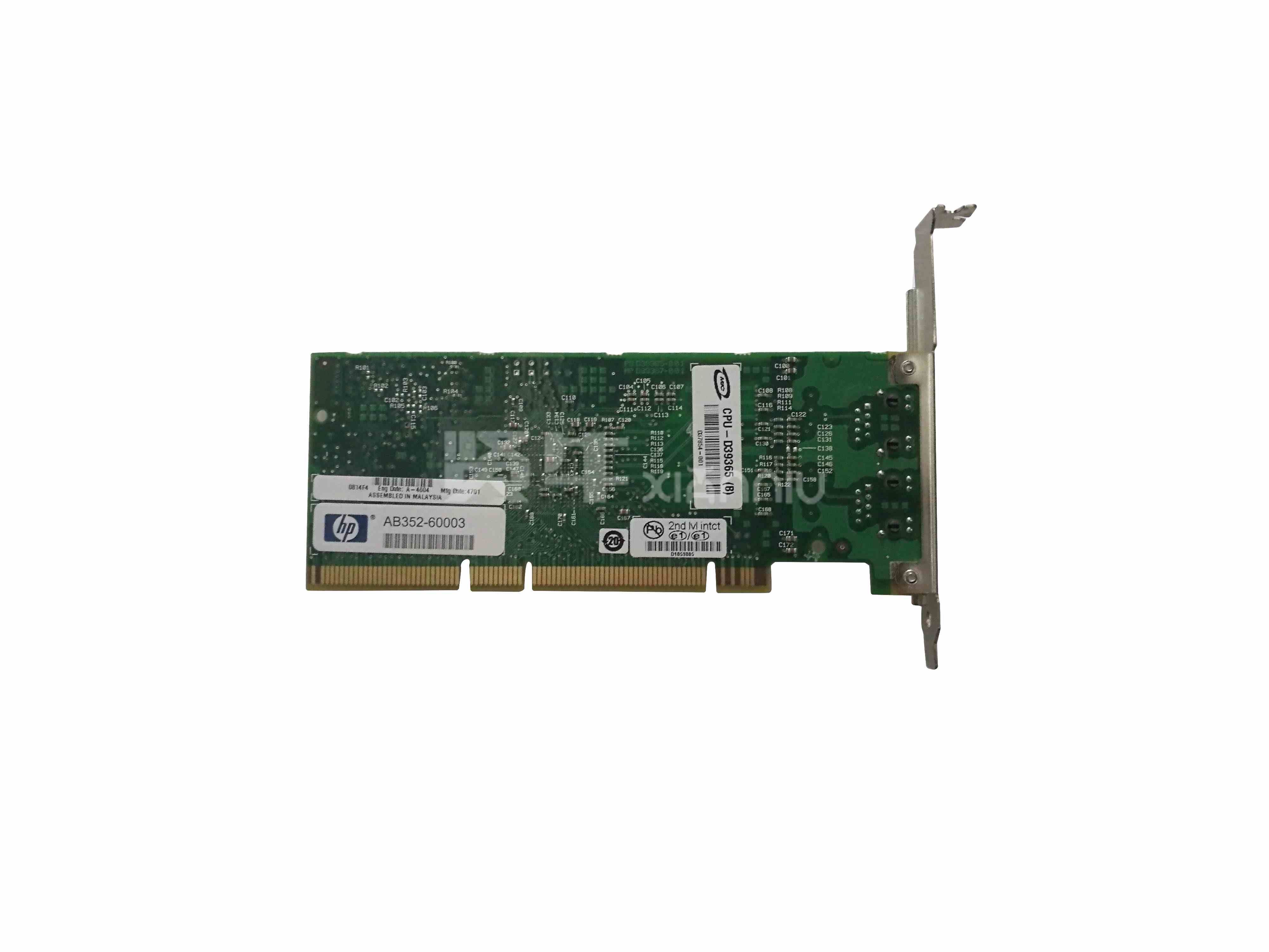 HP RX3600 小型机 AB352A PCI-X 双口千兆网卡  AB352-60003