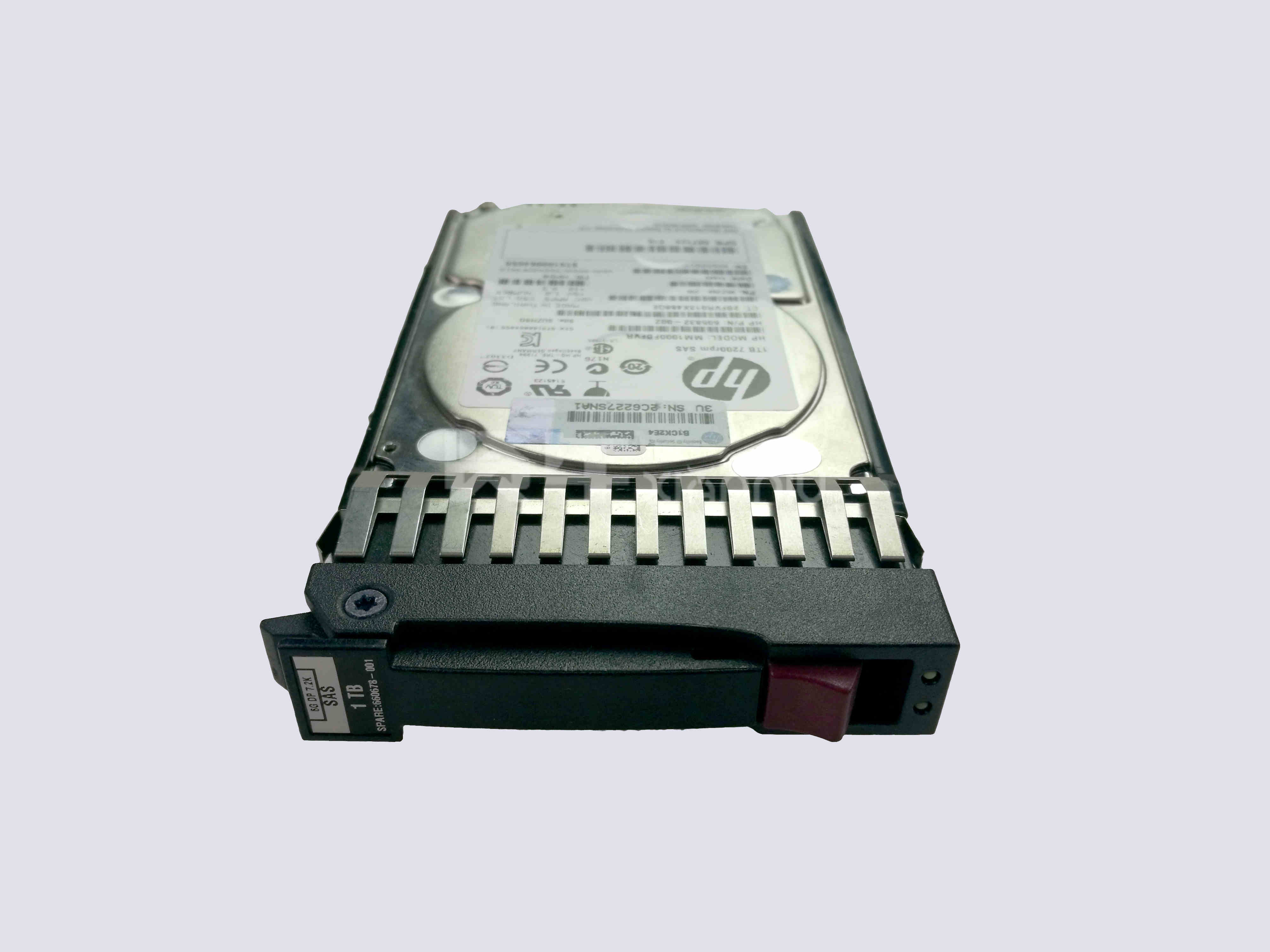 HP/惠普 P6000 M6625 1T 7.2K 2.5寸 SAS硬盘 660678-001